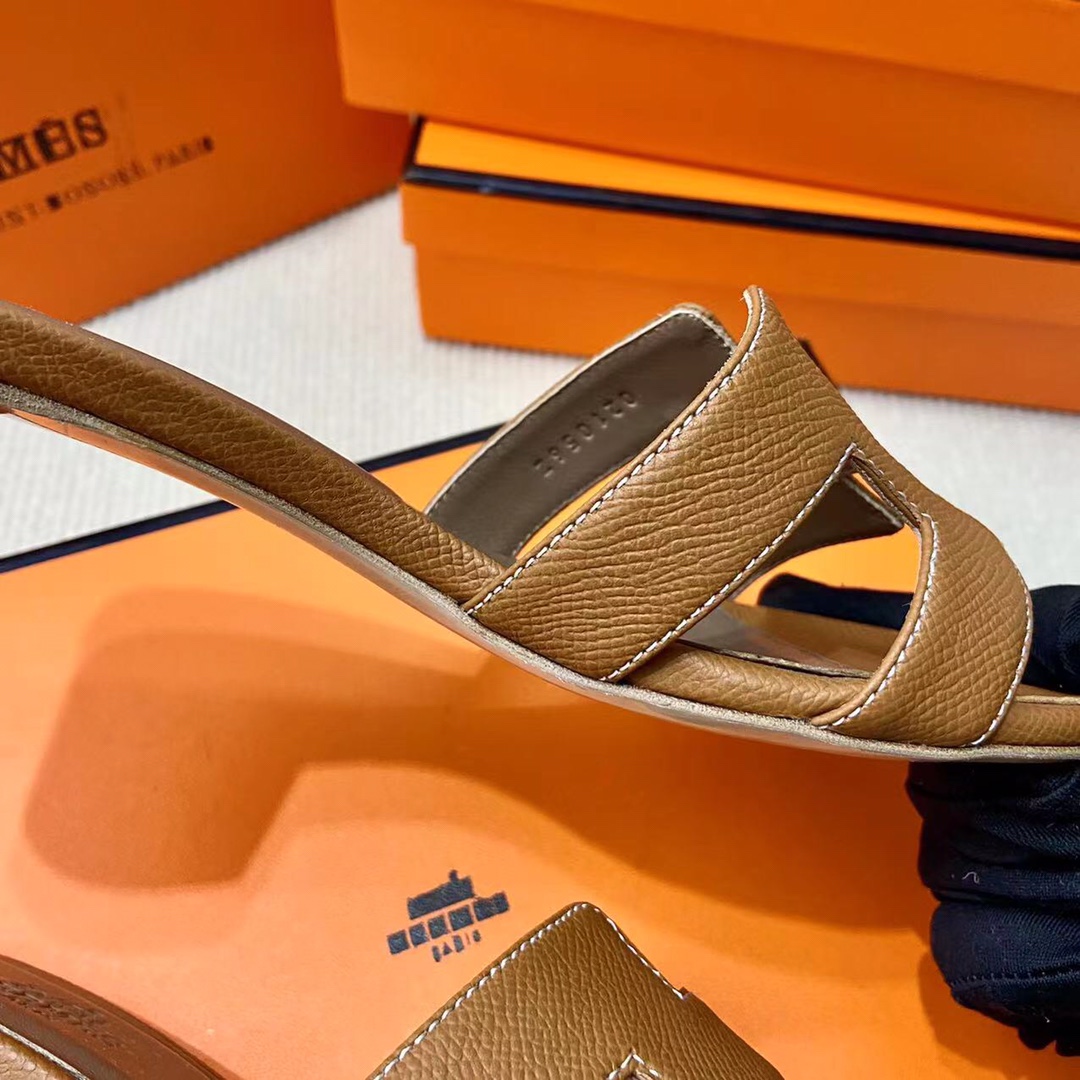 에르메스 올수공 오아시스 슬리퍼 샌들 앱송 23